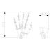 Articulated Hand Armature, S